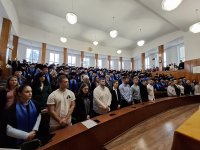 С тържествена церемония за награждаване на изявени студенти в Свищовската академия бе честван студентският празник