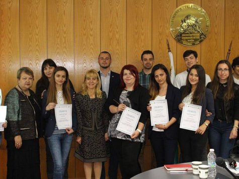 Студенти от специалност „Икономика на туризма“ участваха в Младежки форум „Компетенциите на кадрите от образователно направление „Туризъм“  в България“