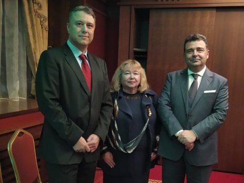 Академичното ръководство участва в празника на АБЗ по повод 140 години застраховане в България