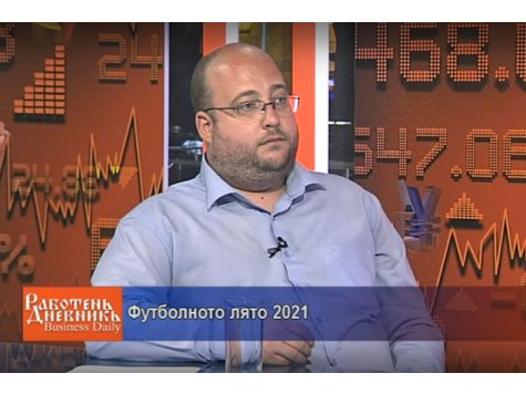 Свищовски докторант коментира икономическите ефекти от Евро 2020 в предаването Business Daily по ТВ Европа