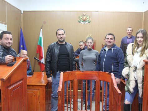Катедра „Социални и правни науки” организира посещение на първокурсници в Районен съд – Свищов