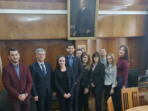 Обучението на свищовските студенти обсъждаха ректорът на Стопанска академия и председателят на НПСС