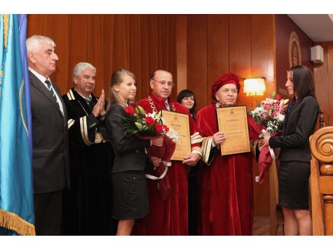 Председателят на Съюза на счетоводителите стана „Doctor honoris causa” на Стопанска академия