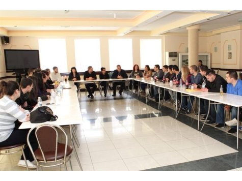 Students from the D. A. Tsenov Academy of Economics received training from representatives from the Chamber of Independent Appraisers in Bulgaria
